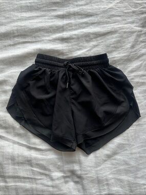 HALARA Black Layered Athletic Shorts